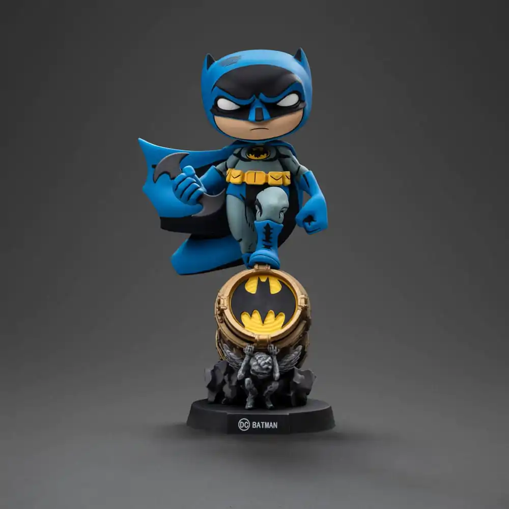 Batman Mini Co. PVC figúrka Batman on Bat-Signal (Blue Variant) 19 cm produktová fotografia