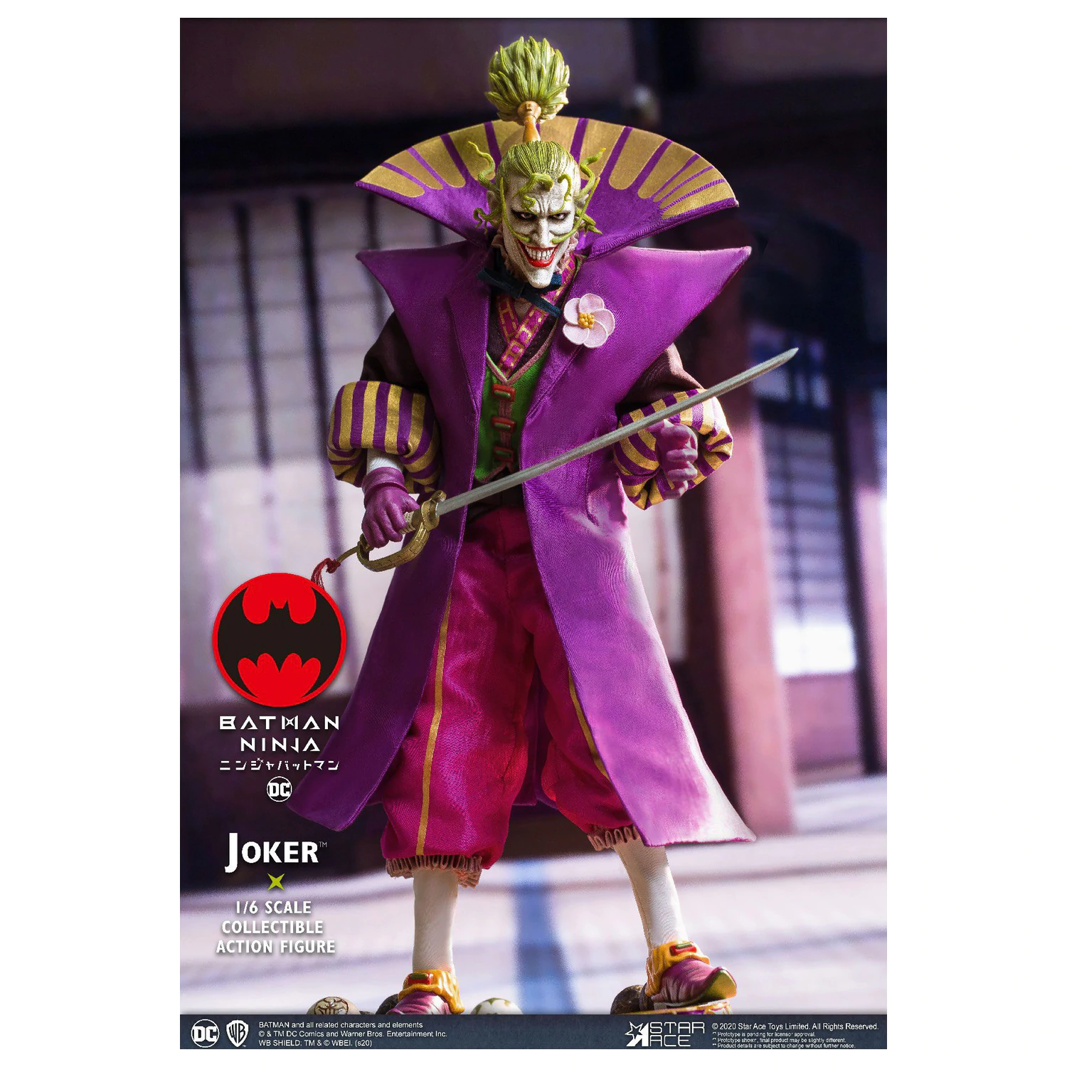 Batman Ninja My Favourite Movie Akčná figúrka 1/6 Joker 30 cm produktová fotografia