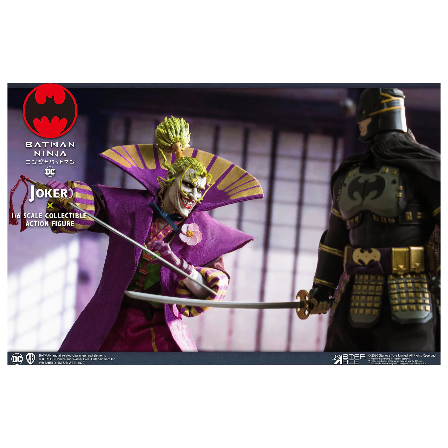 Batman Ninja My Favourite Movie Akčná figúrka 1/6 Joker 30 cm produktová fotografia