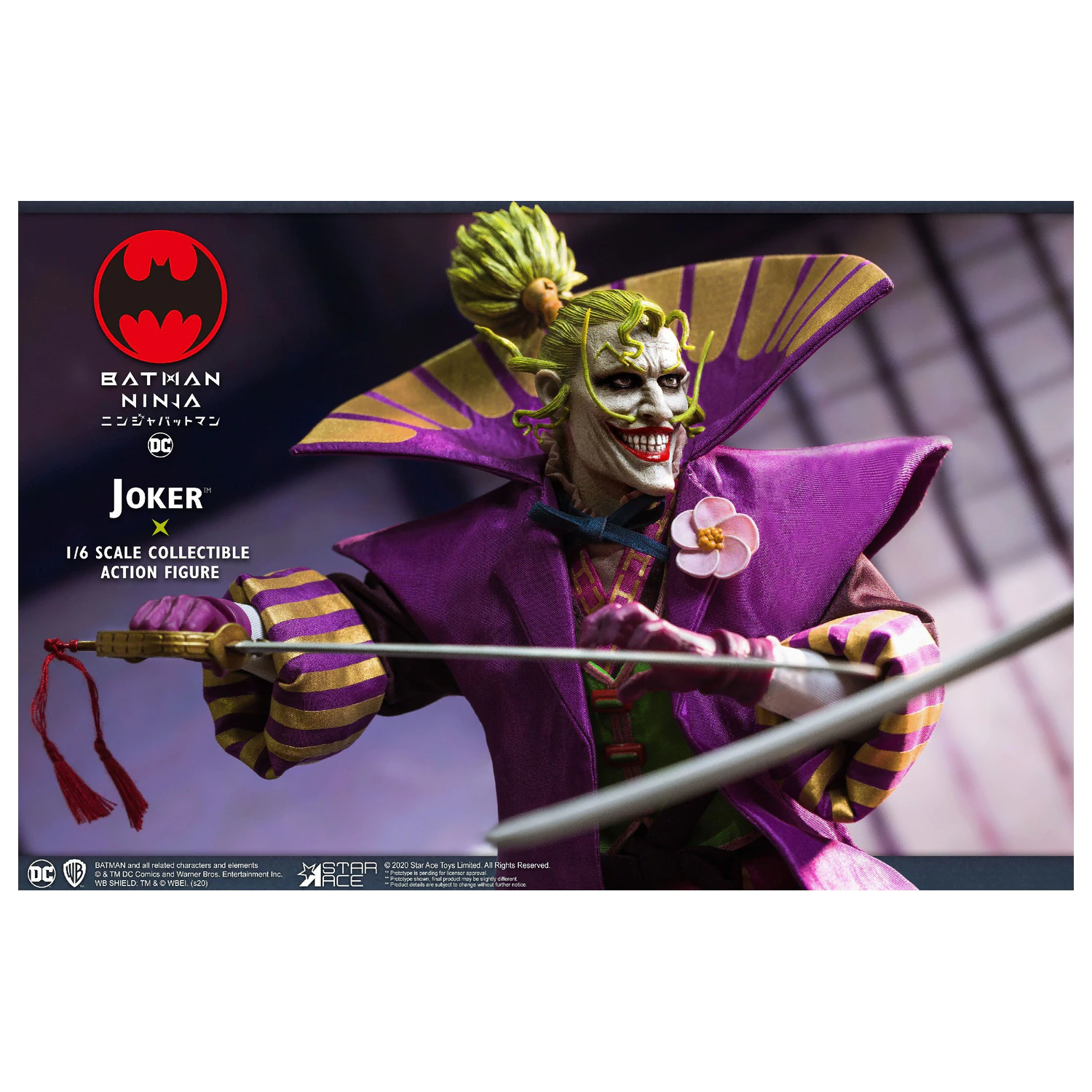 Batman Ninja My Favourite Movie Akčná figúrka 1/6 Joker 30 cm produktová fotografia