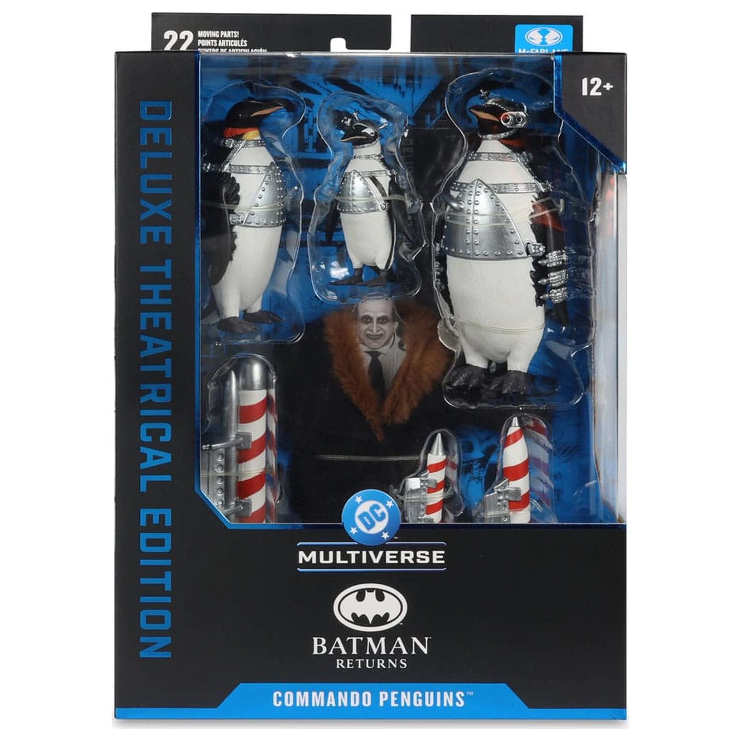 Batman Returns DC Theatrical Deluxe Edition akčná figúrka Commando Penguins Pack 12 cm produktová fotografia