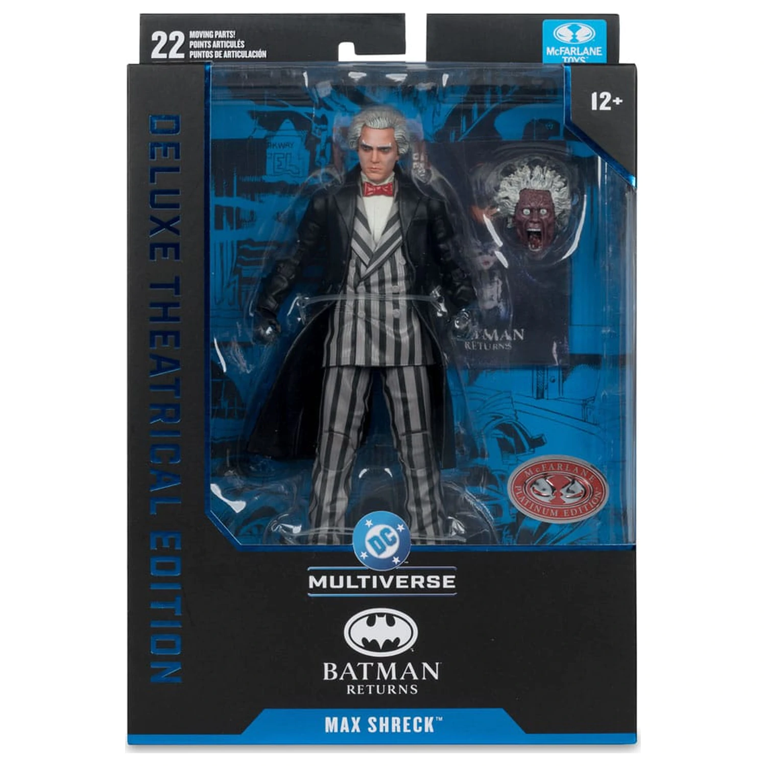 Batman Returns DC Theatrical Deluxe Edition akčná figúrka Max Shreck (Red Platinum Edition) 18 cm produktová fotografia