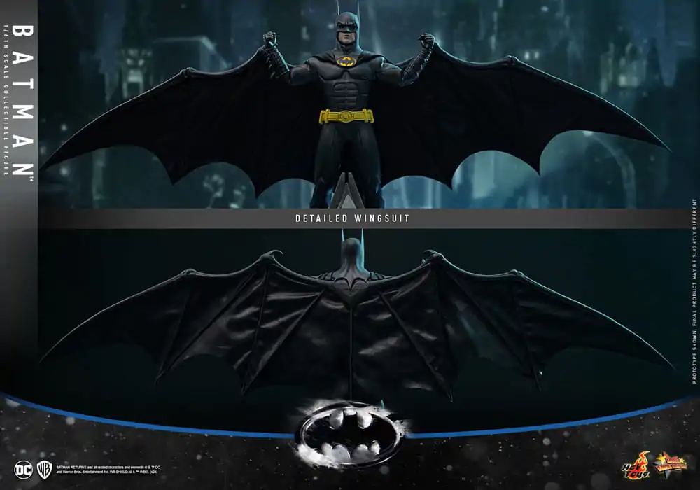 Batman Returns Movie Masterpiece Akčná figúrka v mierke 1/6 Batman 30 cm termékfotó