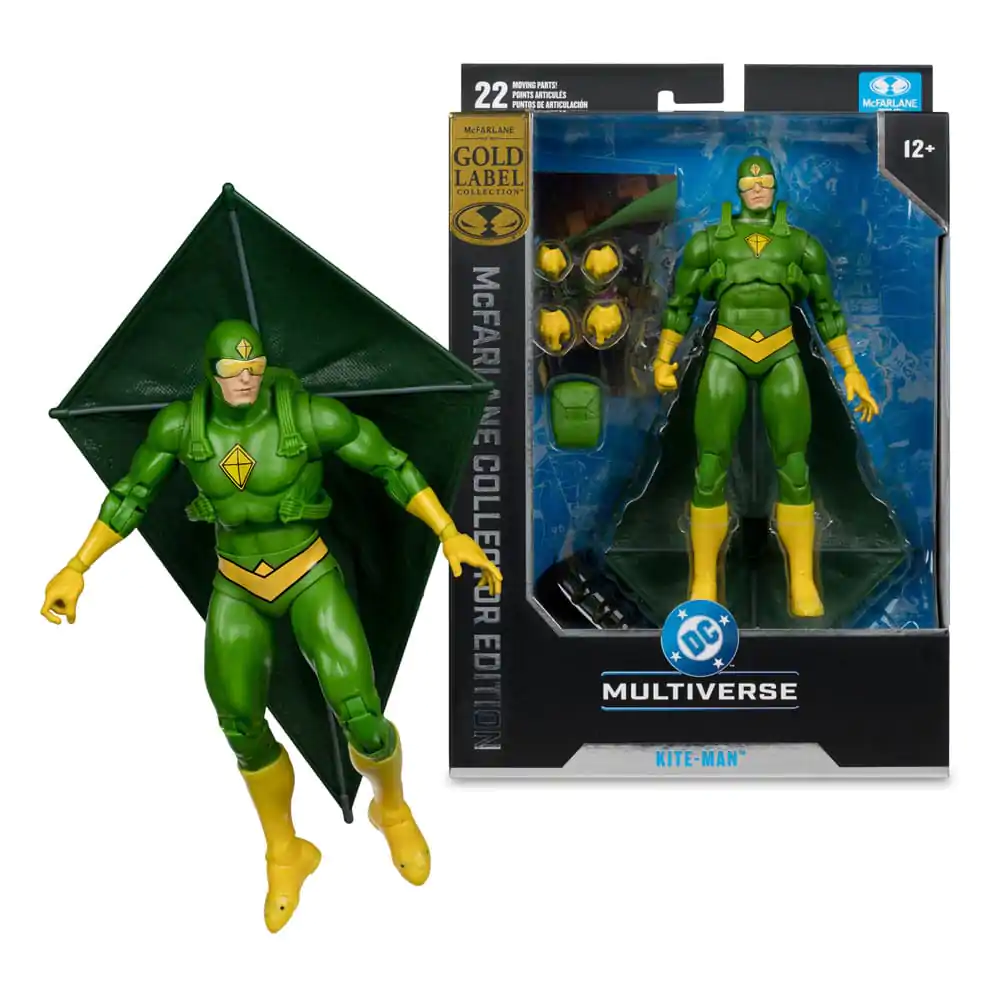 Batman Rogues DC Multiverse McFarlane Collector Edition Akčná figúrka #43 Kite Man (Gold Label) 21 cm produktová fotografia