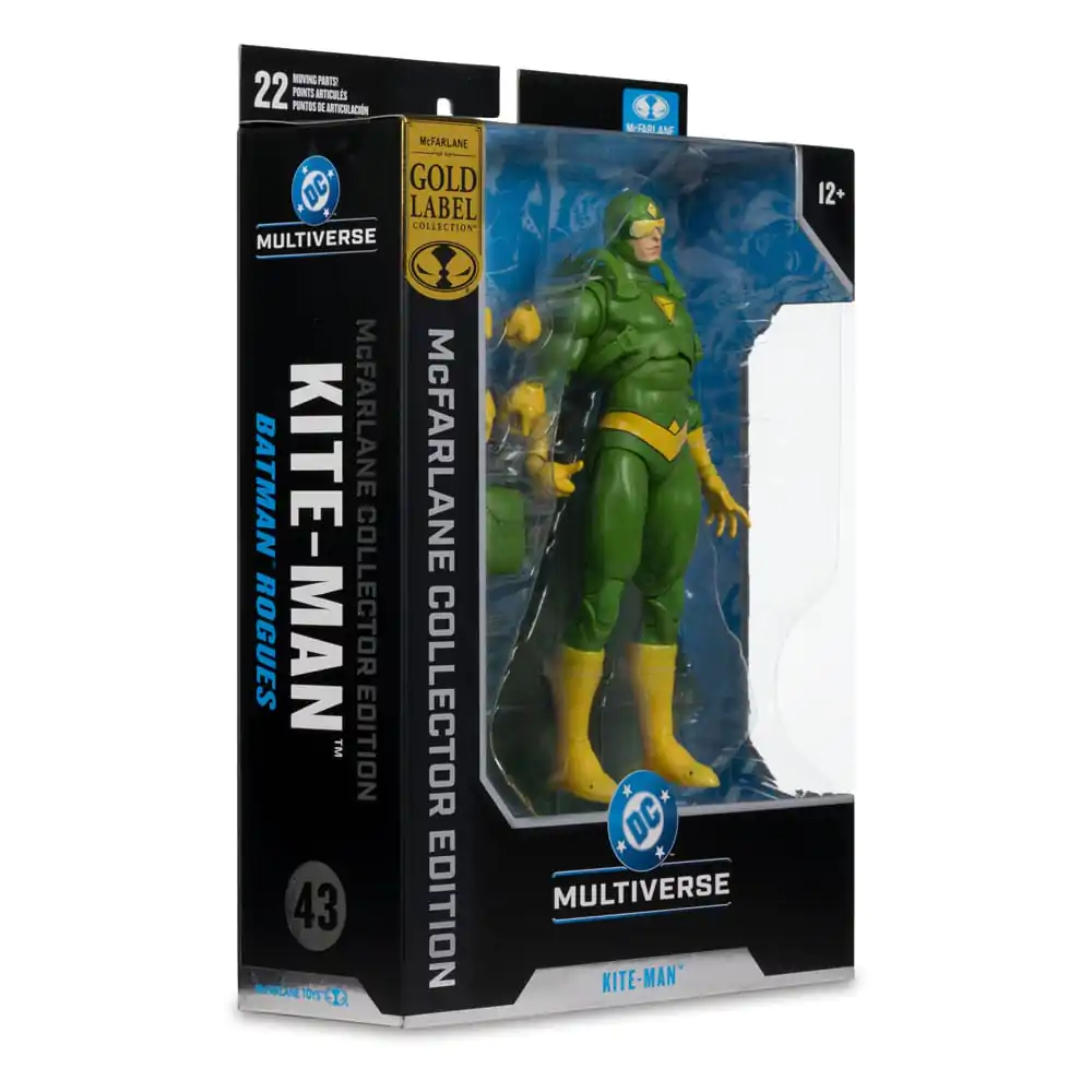 Batman Rogues DC Multiverse McFarlane Collector Edition Akčná figúrka #43 Kite Man (Gold Label) 21 cm produktová fotografia