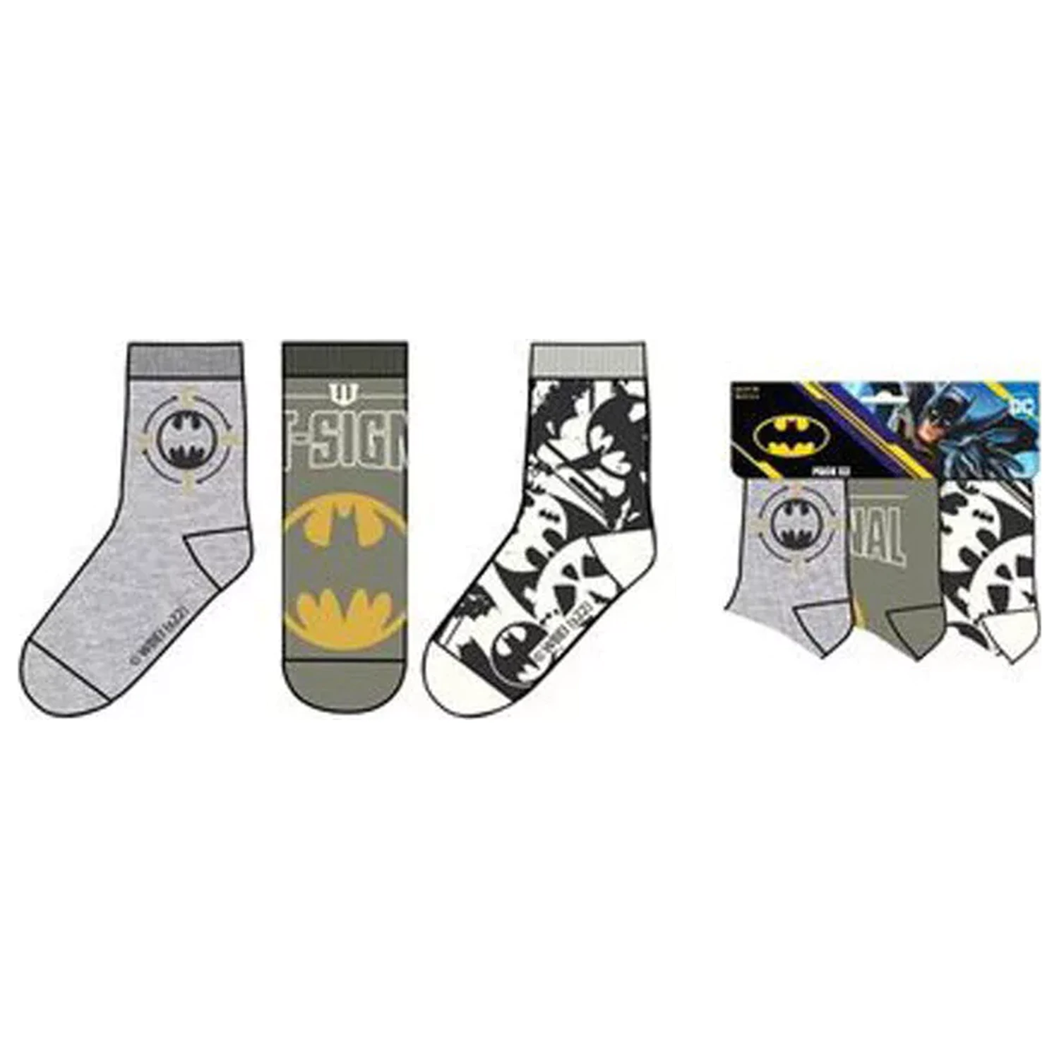 Batman Signal detské ponožky 23/26 produktová fotografia