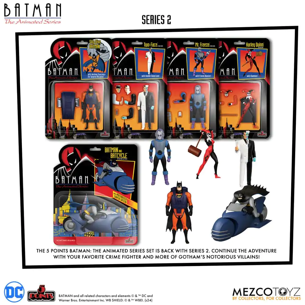 Batman: The Animated Series 2 5 bodové detailné figúrky Deluxe Box Set 9 cm termékfotó