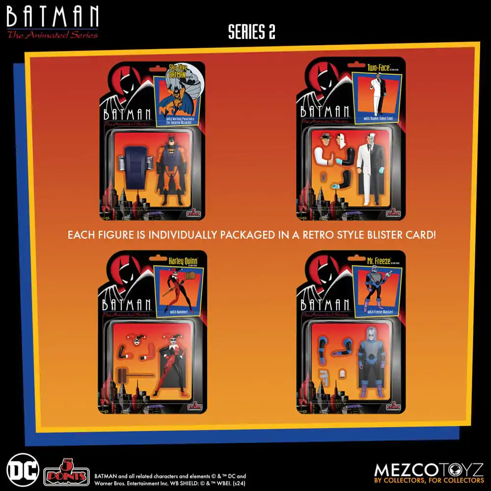 Batman: The Animated Series 2 5 bodové detailné figúrky Deluxe Box Set 9 cm termékfotó