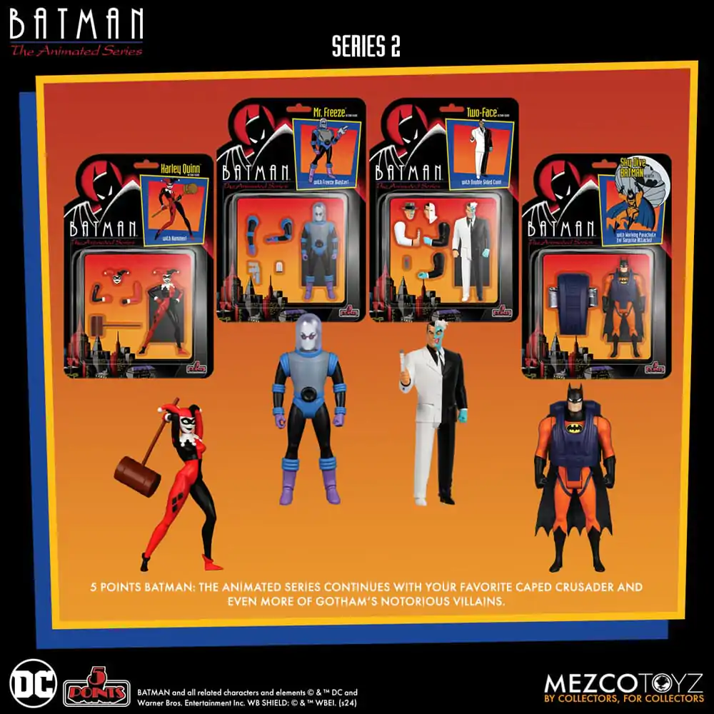 Batman: The Animated Series 2 5 bodové detailné figúrky Deluxe Box Set 9 cm termékfotó