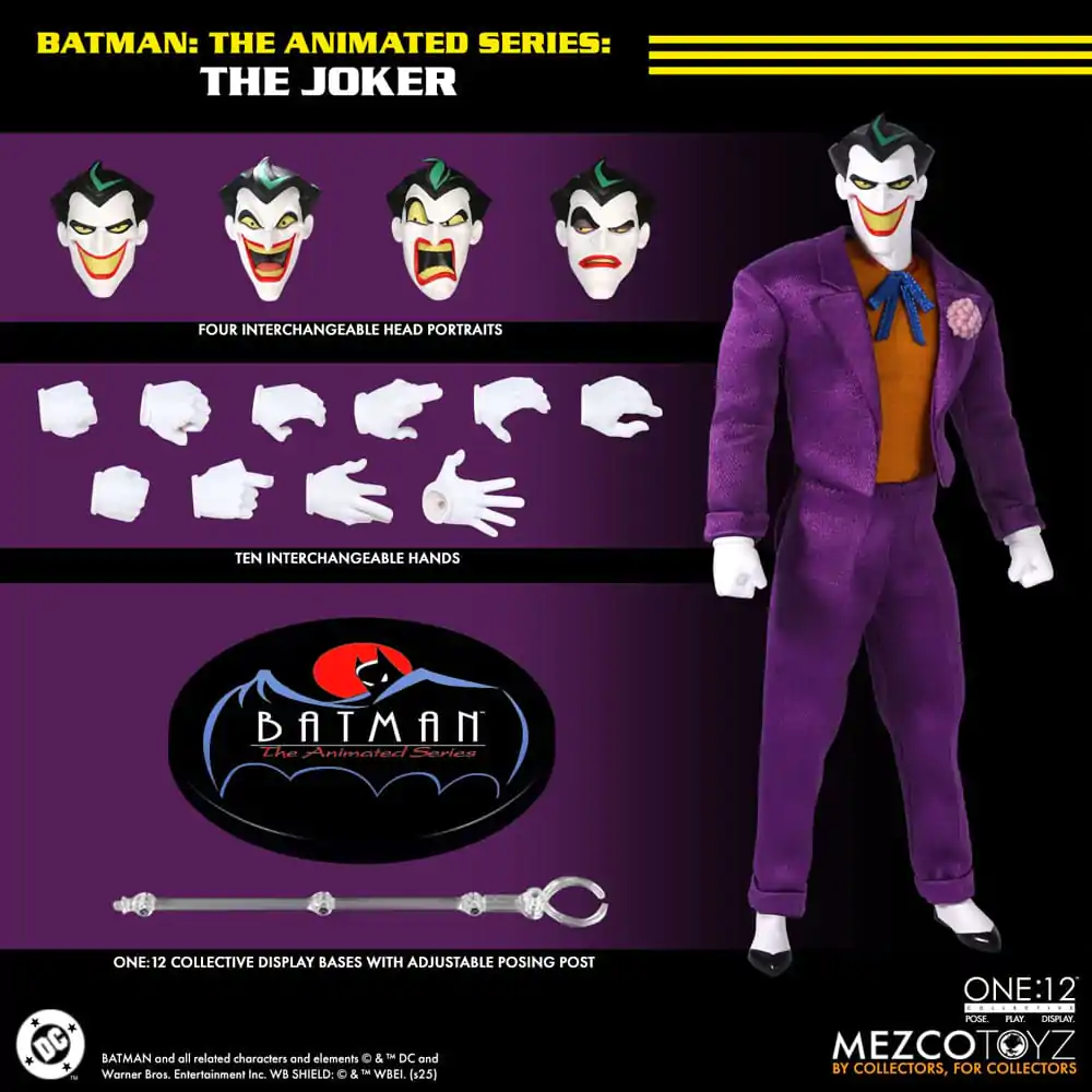 Batman: The Animated Series Akčná figúrka 1/12 The Joker 17 cm produktová fotografia