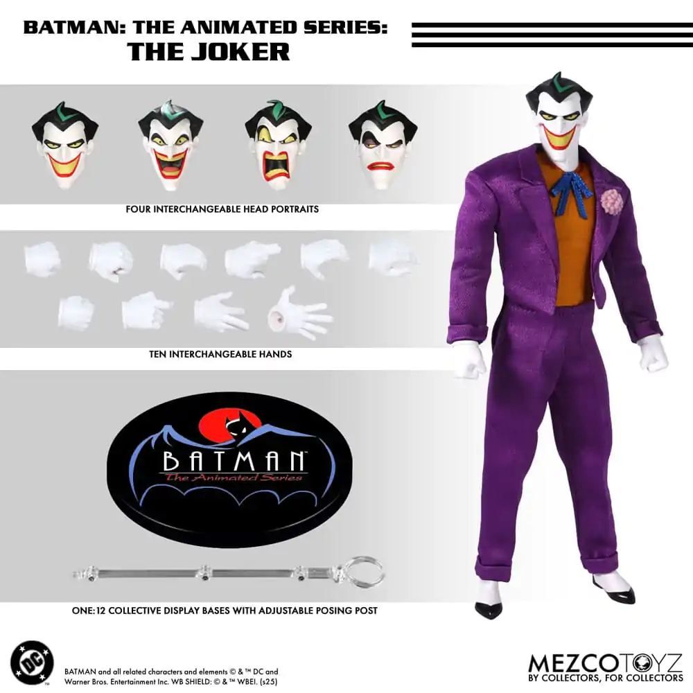 Batman: The Animated Series Akčná figúrka 1/12 The Joker 17 cm produktová fotografia