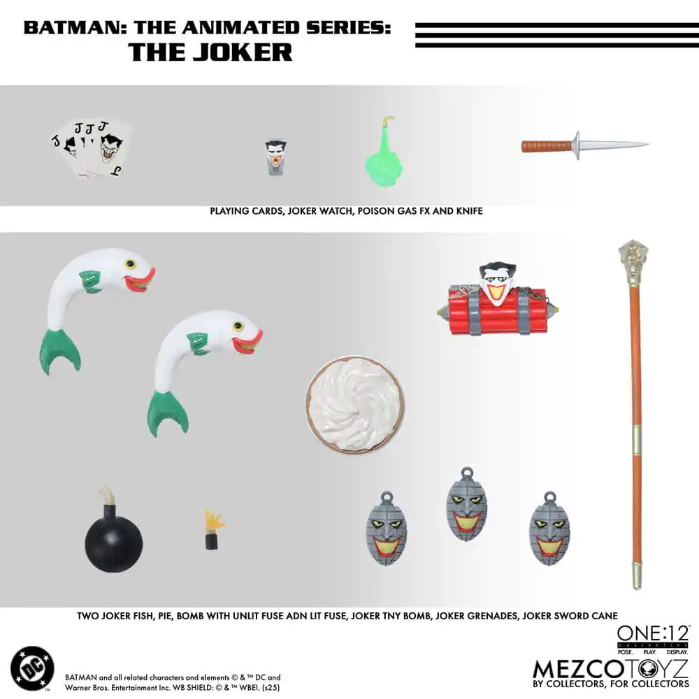 Batman: The Animated Series Akčná figúrka 1/12 The Joker 17 cm produktová fotografia