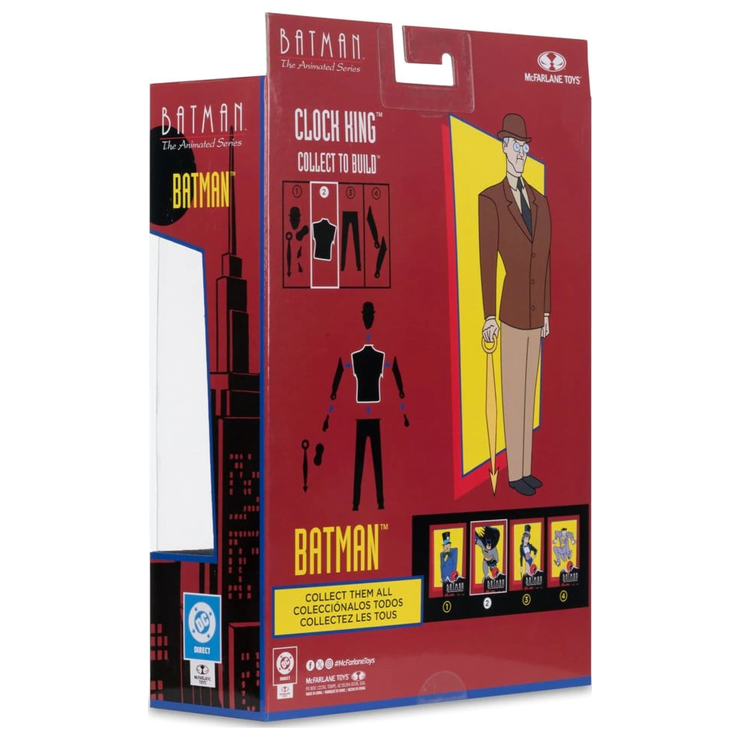 Batman: The Animated Series DC Direct Zostaviteľné akčné figúrky Batman (Alternatívne výrazy) 15 cm produktová fotografia