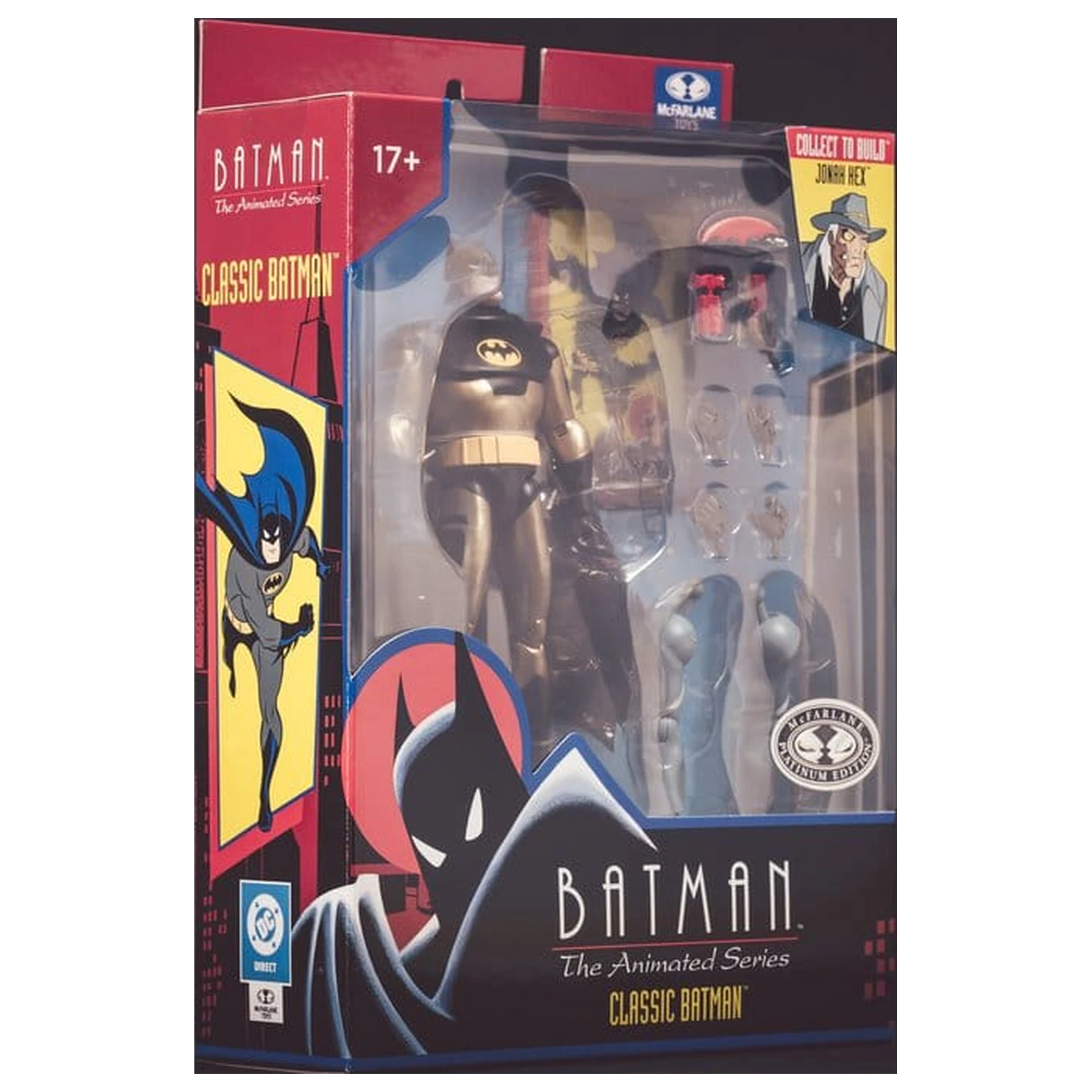 Batman: The Animated Series DC Direct Build-A Akčné Figúrky Vlna 5 Classic Batman (Platinum Edition) 15 cm produktová fotografia