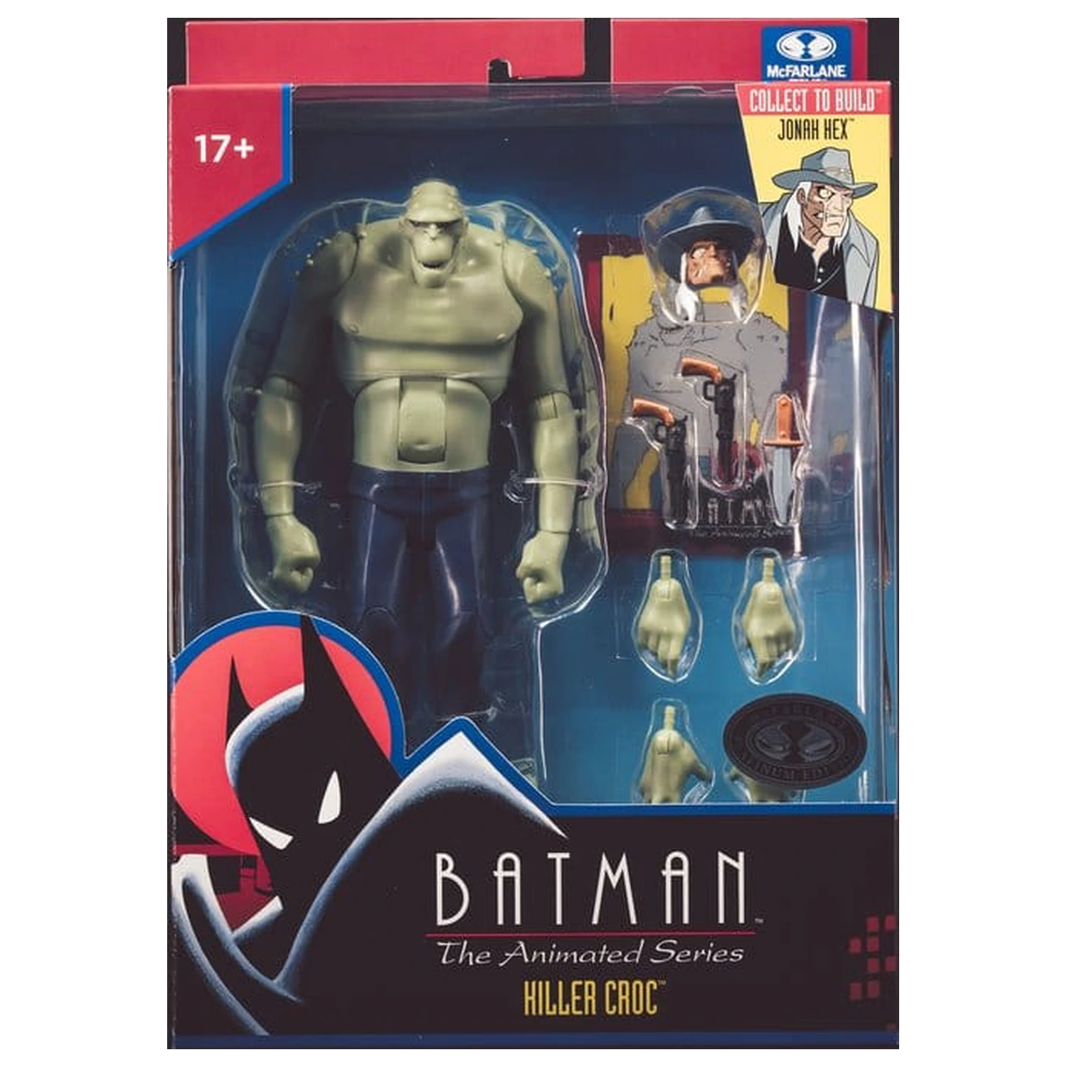 Batman: The Animated Series DC Direct Build-A Akčné figúrky Vlna 5 Killer Croc (Platinum Edition) 15 cm produktová fotografia