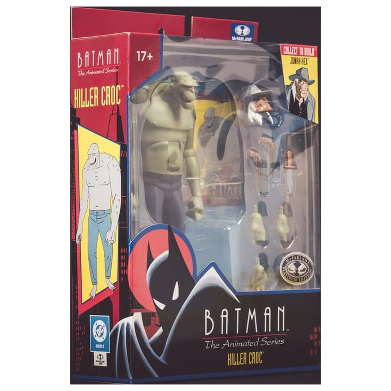 Batman: The Animated Series DC Direct Build-A Akčné figúrky Vlna 5 Killer Croc (Platinum Edition) 15 cm produktová fotografia