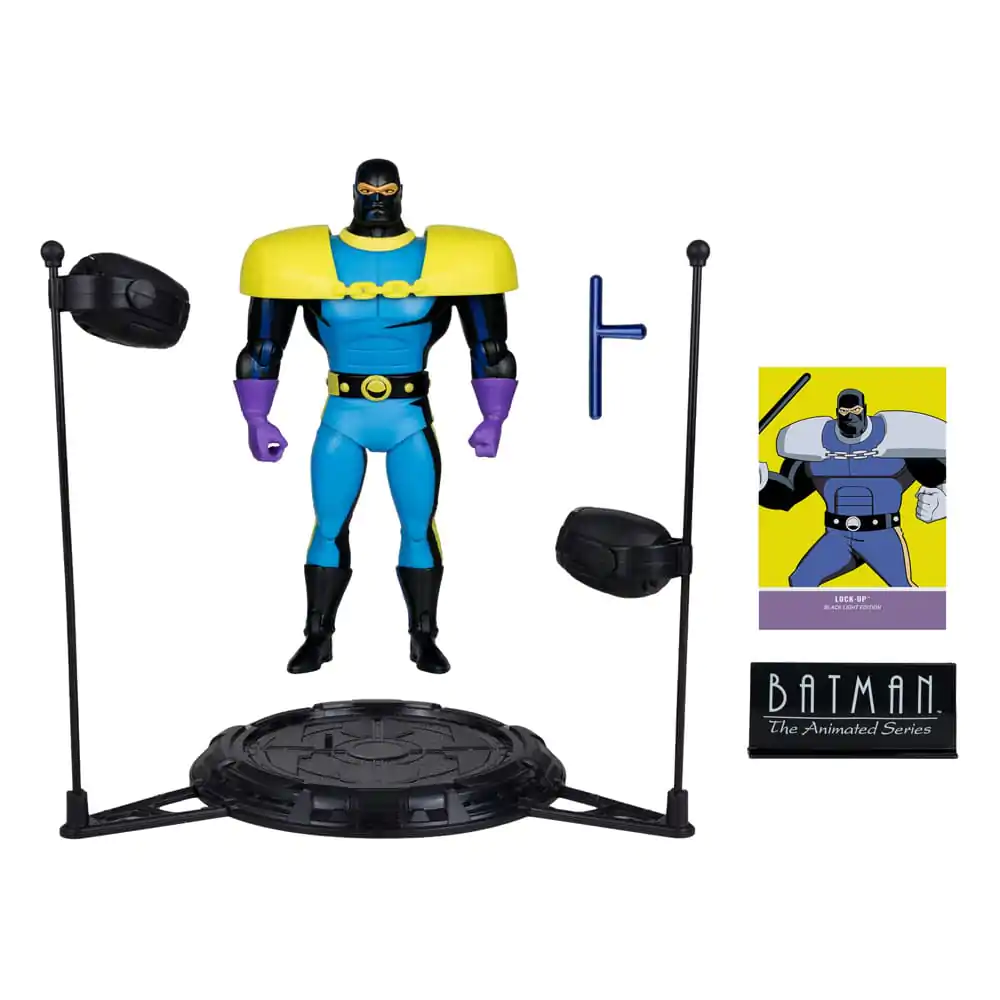 Batman: The Animated Series DC Direct Zostaviteľné akčné figúrky Wave 5 Lock-Up Black Light Edition (Gold Label) 15 cm produktová fotografia
