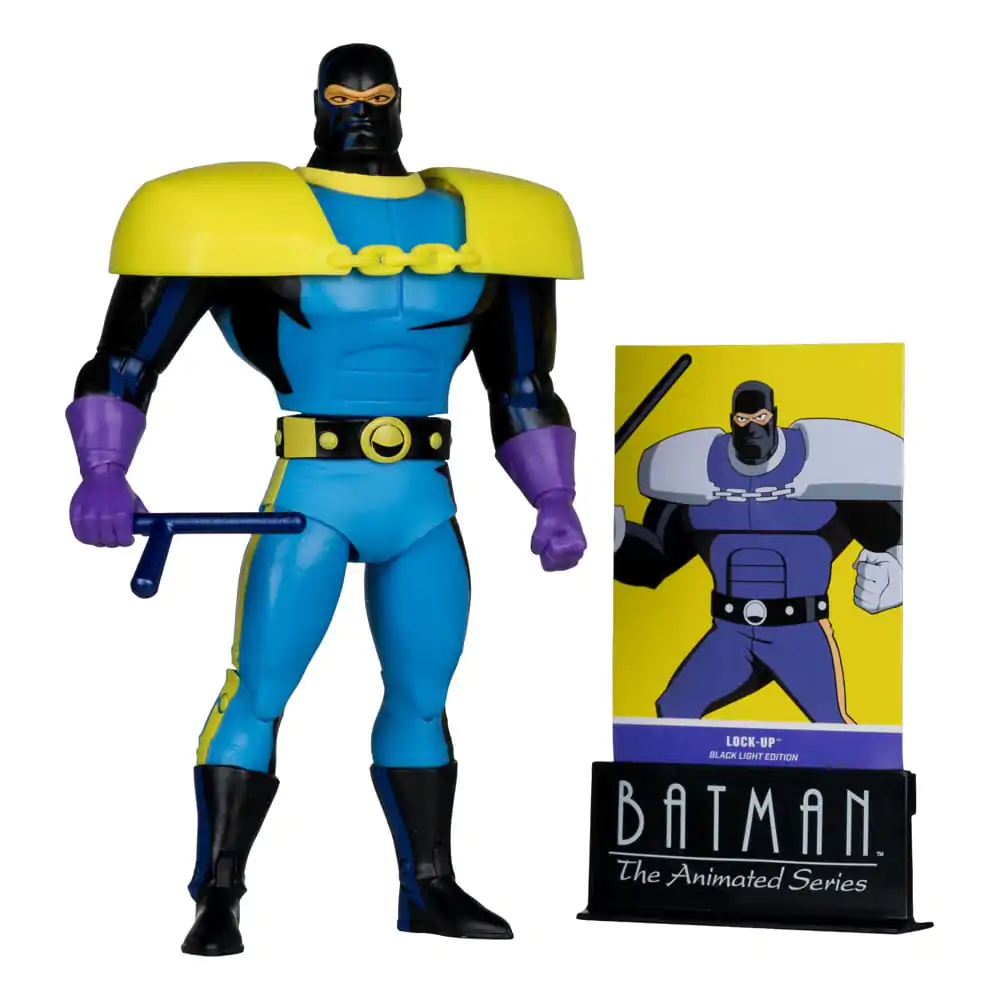 Batman: The Animated Series DC Direct Zostaviteľné akčné figúrky Wave 5 Lock-Up Black Light Edition (Gold Label) 15 cm produktová fotografia