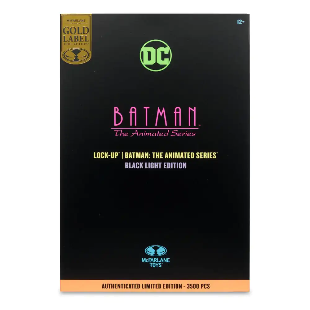 Batman: The Animated Series DC Direct Zostaviteľné akčné figúrky Wave 5 Lock-Up Black Light Edition (Gold Label) 15 cm produktová fotografia