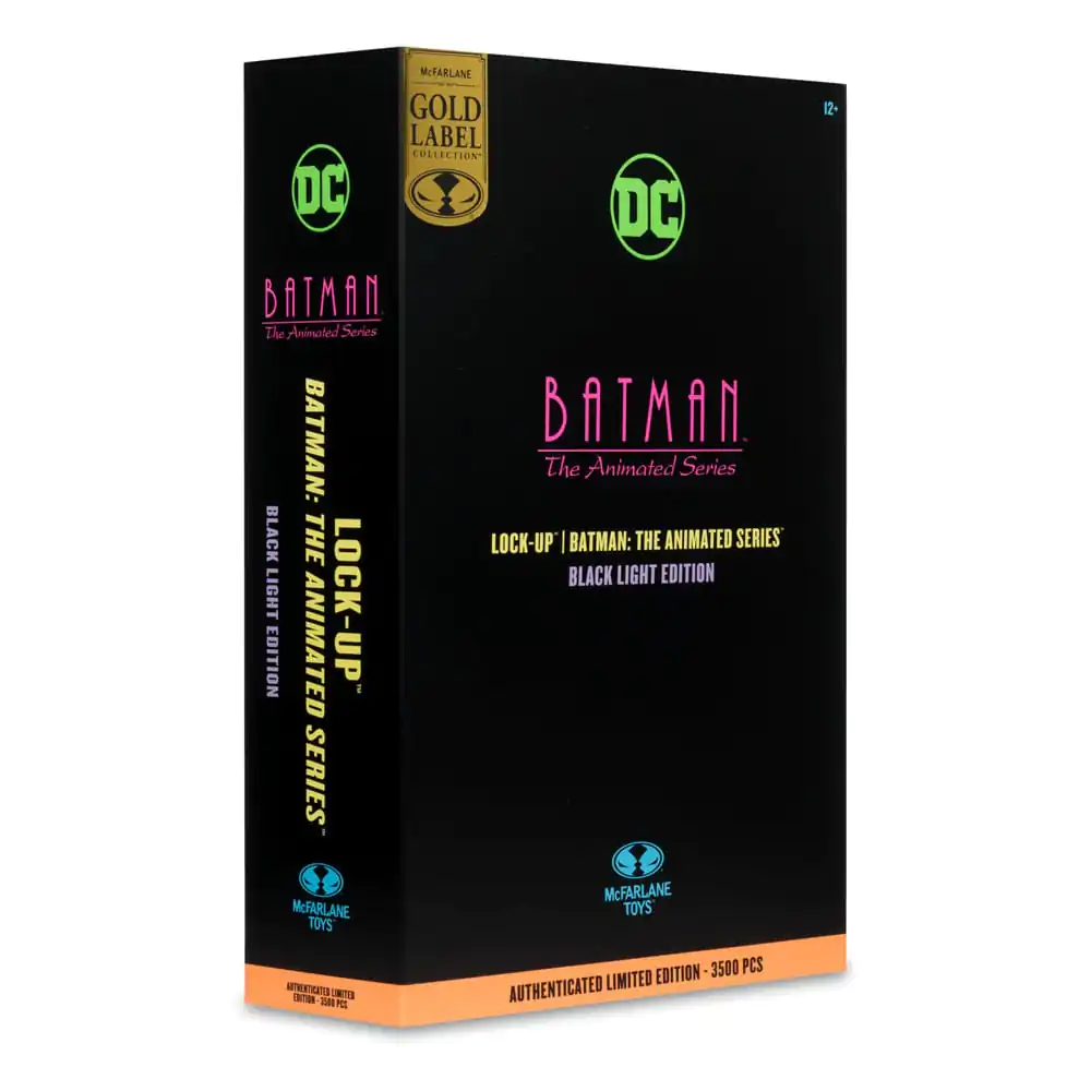 Batman: The Animated Series DC Direct Zostaviteľné akčné figúrky Wave 5 Lock-Up Black Light Edition (Gold Label) 15 cm produktová fotografia
