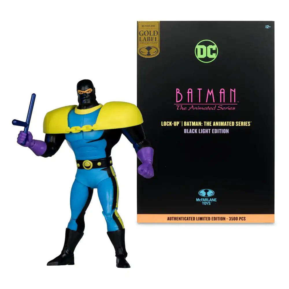 Batman: The Animated Series DC Direct Zostaviteľné akčné figúrky Wave 5 Lock-Up Black Light Edition (Gold Label) 15 cm produktová fotografia