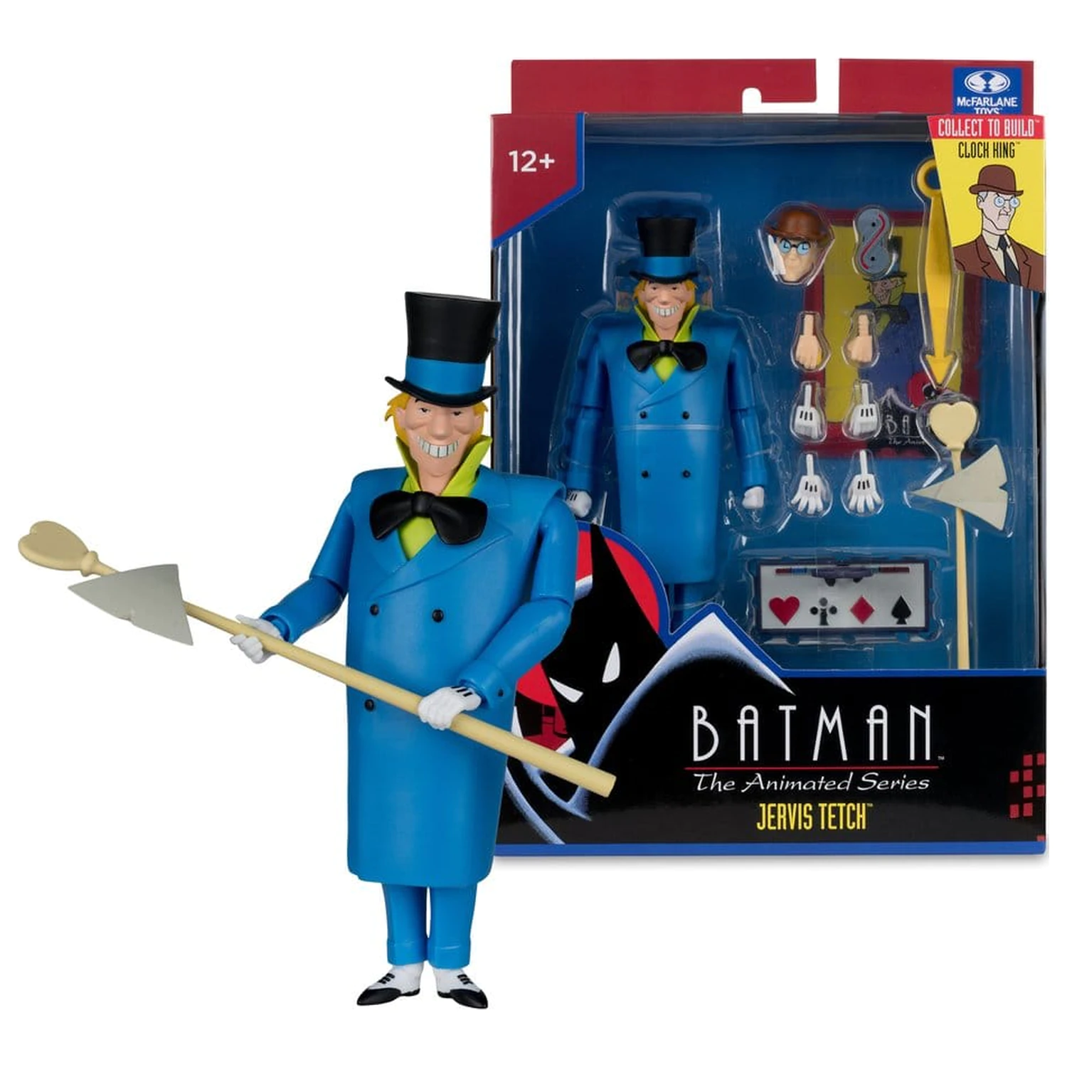 Batman: The Animated Series DC Direct Zberateľské akčné figúrky Wave 7 Jervis Tetch (Mad Hatter) 15 cm produktová fotografia