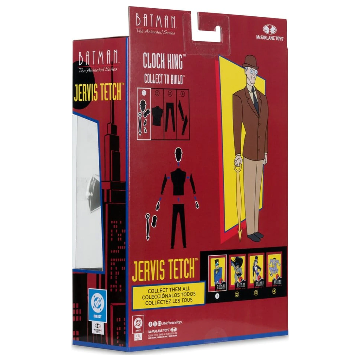 Batman: The Animated Series DC Direct Zberateľské akčné figúrky Wave 7 Jervis Tetch (Mad Hatter) 15 cm produktová fotografia