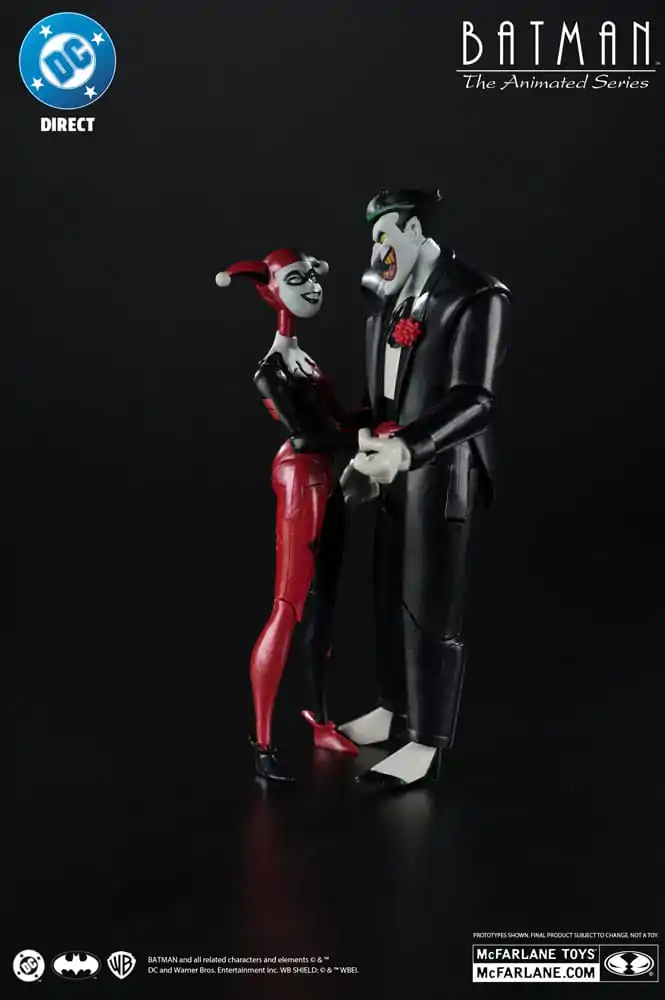 Batman: The Animated Series DC Direct Akčné figúrky Harley Quinn & The Joker (Mad Love) (Gold Label) 18 cm produktová fotografia