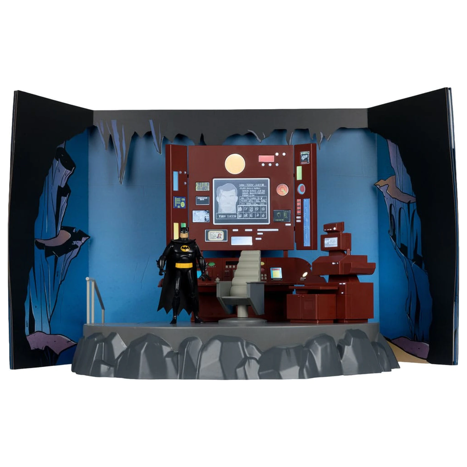 Batman: The Animated Series DC Direct hracia súprava The Batcave produktová fotografia