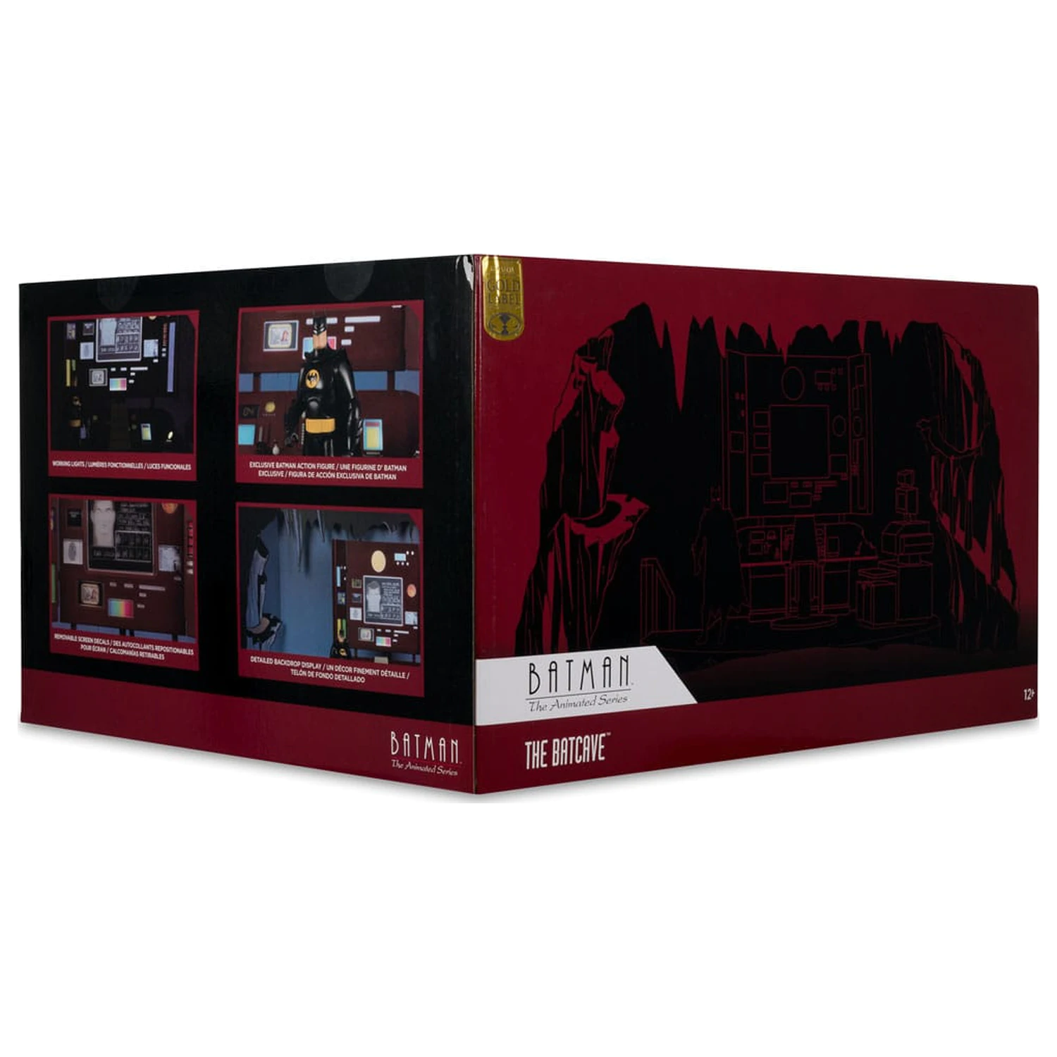 Batman: The Animated Series DC Direct hracia súprava The Batcave produktová fotografia