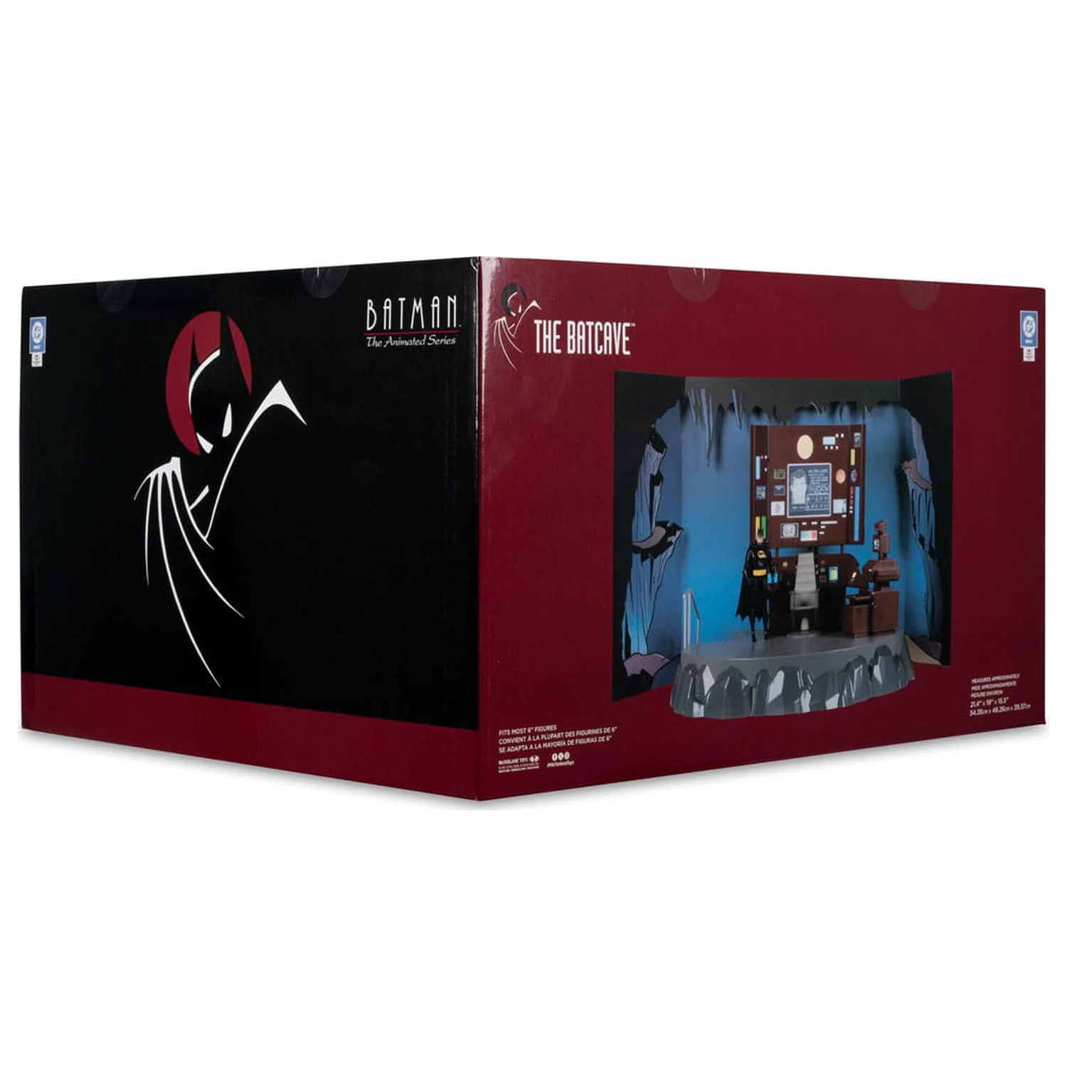 Batman: The Animated Series DC Direct hracia súprava The Batcave produktová fotografia