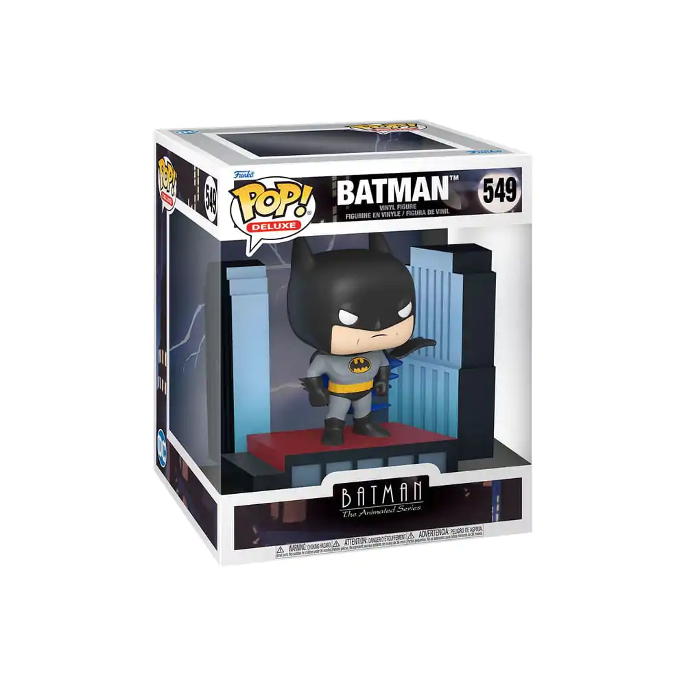 Batman The Animated Series Funko POP! Deluxe vinylová figúrka Batman on Rooftop 9 cm produktová fotografia