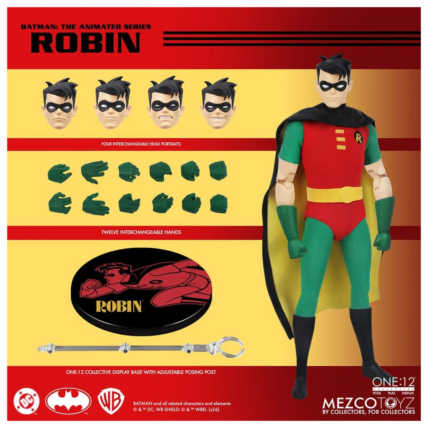 Batman: The Animated Series One:12 Collective akčná figúrka 1/12 Robin 17 cm produktová fotografia