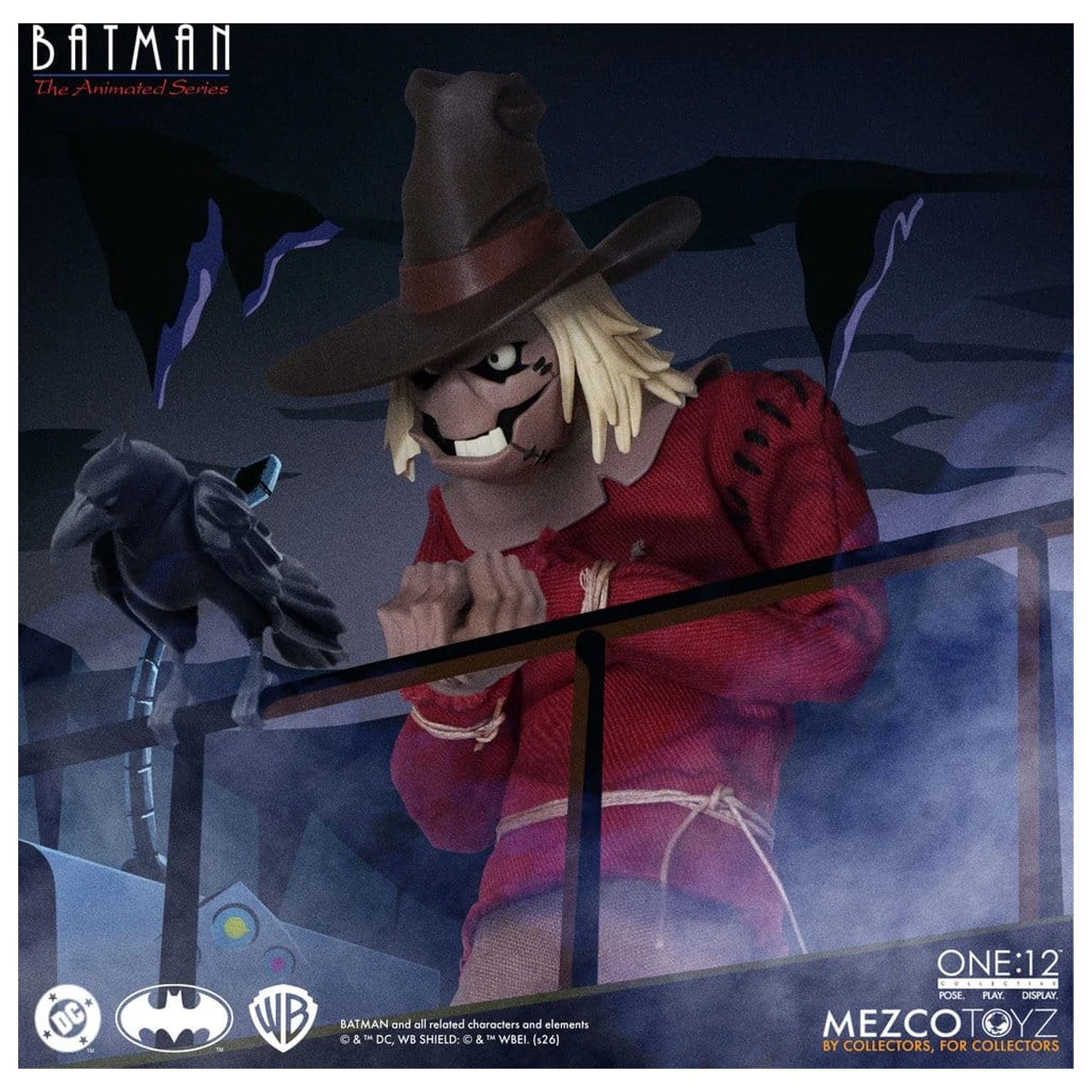 Batman: The Animated Series One:12 Collective akčná figúrka Scarecrow 17 cm produktová fotografia