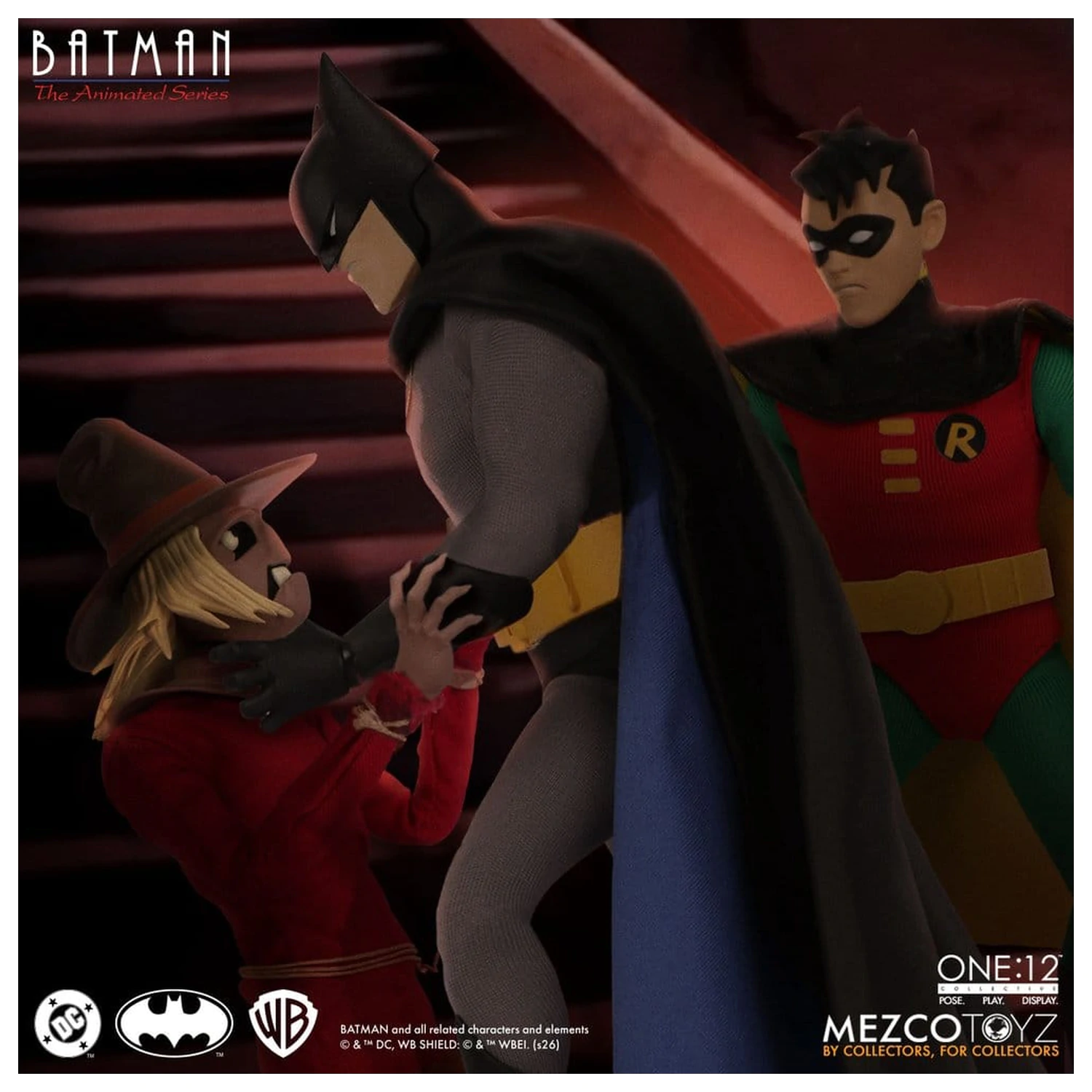Batman: The Animated Series One:12 Collective akčná figúrka Scarecrow 17 cm produktová fotografia