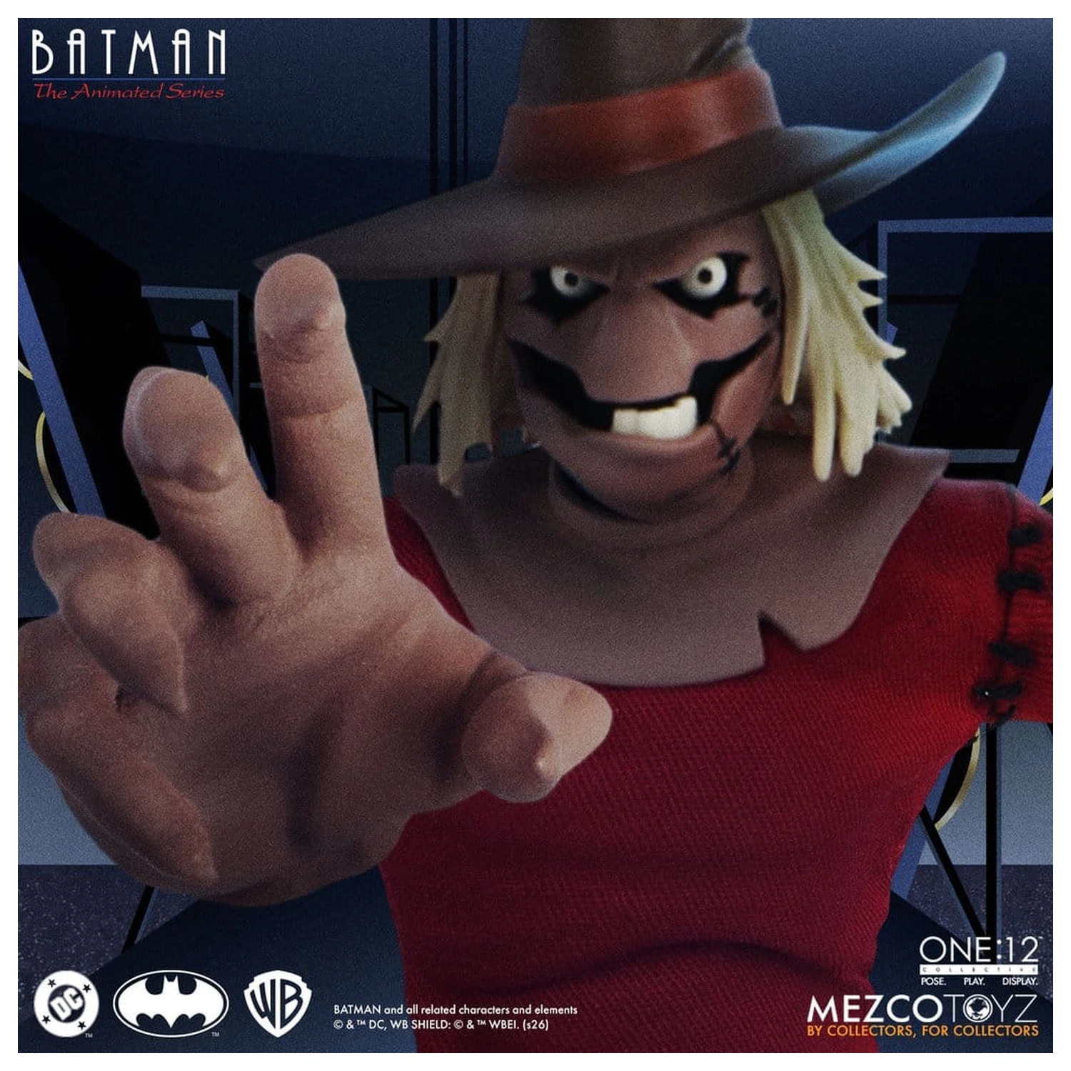 Batman: The Animated Series One:12 Collective akčná figúrka Scarecrow 17 cm produktová fotografia