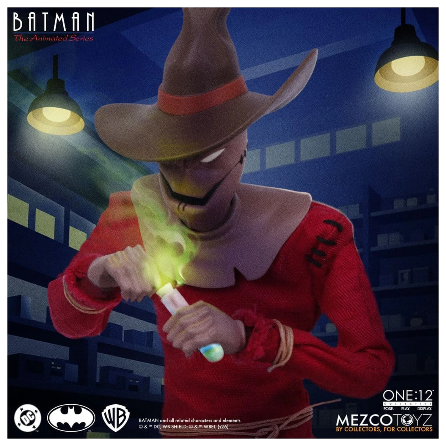 Batman: The Animated Series One:12 Collective akčná figúrka Scarecrow 17 cm produktová fotografia