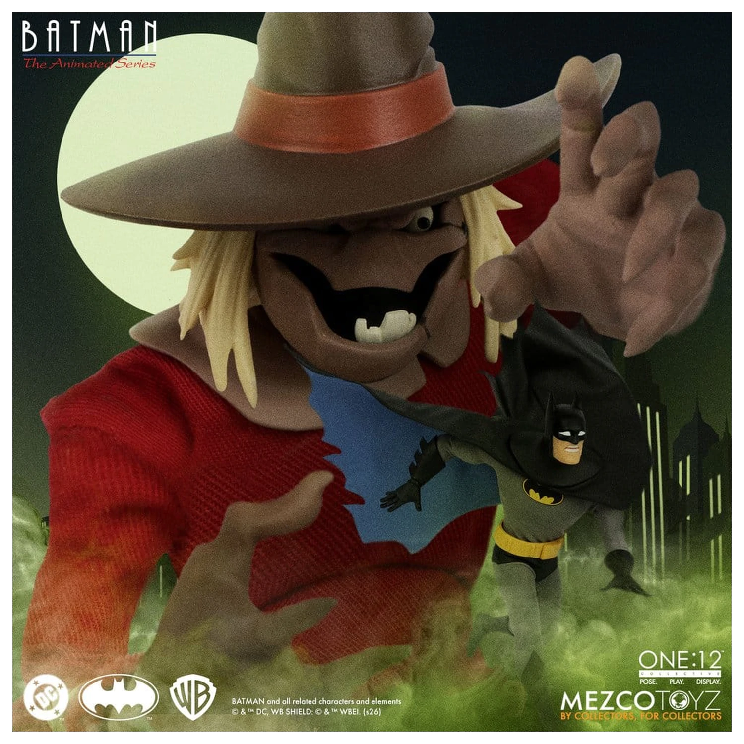 Batman: The Animated Series One:12 Collective akčná figúrka Scarecrow 17 cm produktová fotografia