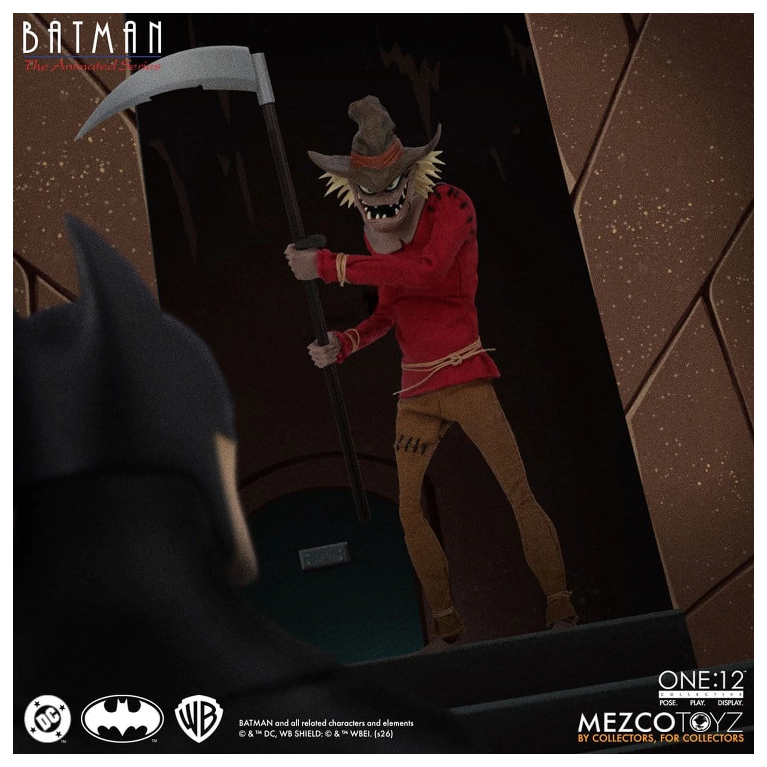 Batman: The Animated Series One:12 Collective akčná figúrka Scarecrow 17 cm produktová fotografia