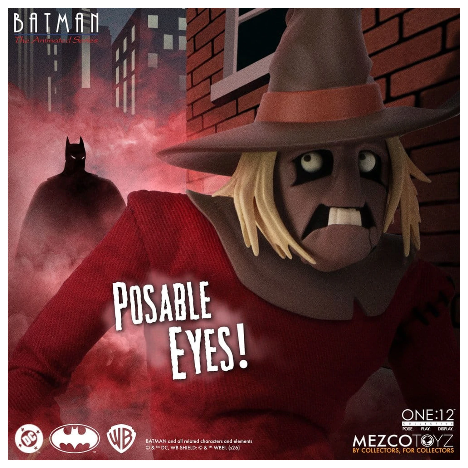 Batman: The Animated Series One:12 Collective akčná figúrka Scarecrow 17 cm produktová fotografia