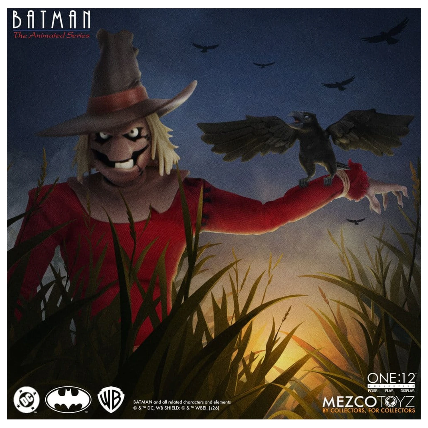 Batman: The Animated Series One:12 Collective akčná figúrka Scarecrow 17 cm produktová fotografia