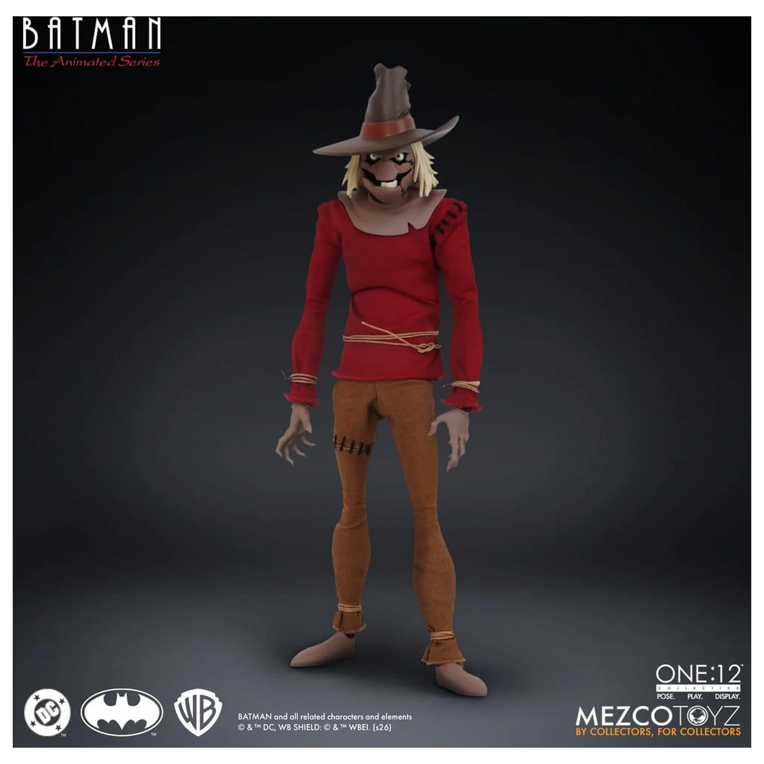 Batman: The Animated Series One:12 Collective akčná figúrka Scarecrow 17 cm produktová fotografia