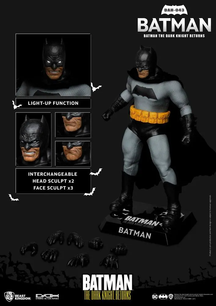 Batman The Dark Knight Return Dynamic 8ction Heroes Akčná figúrka 1/9 Batman 21 cm termékfotó