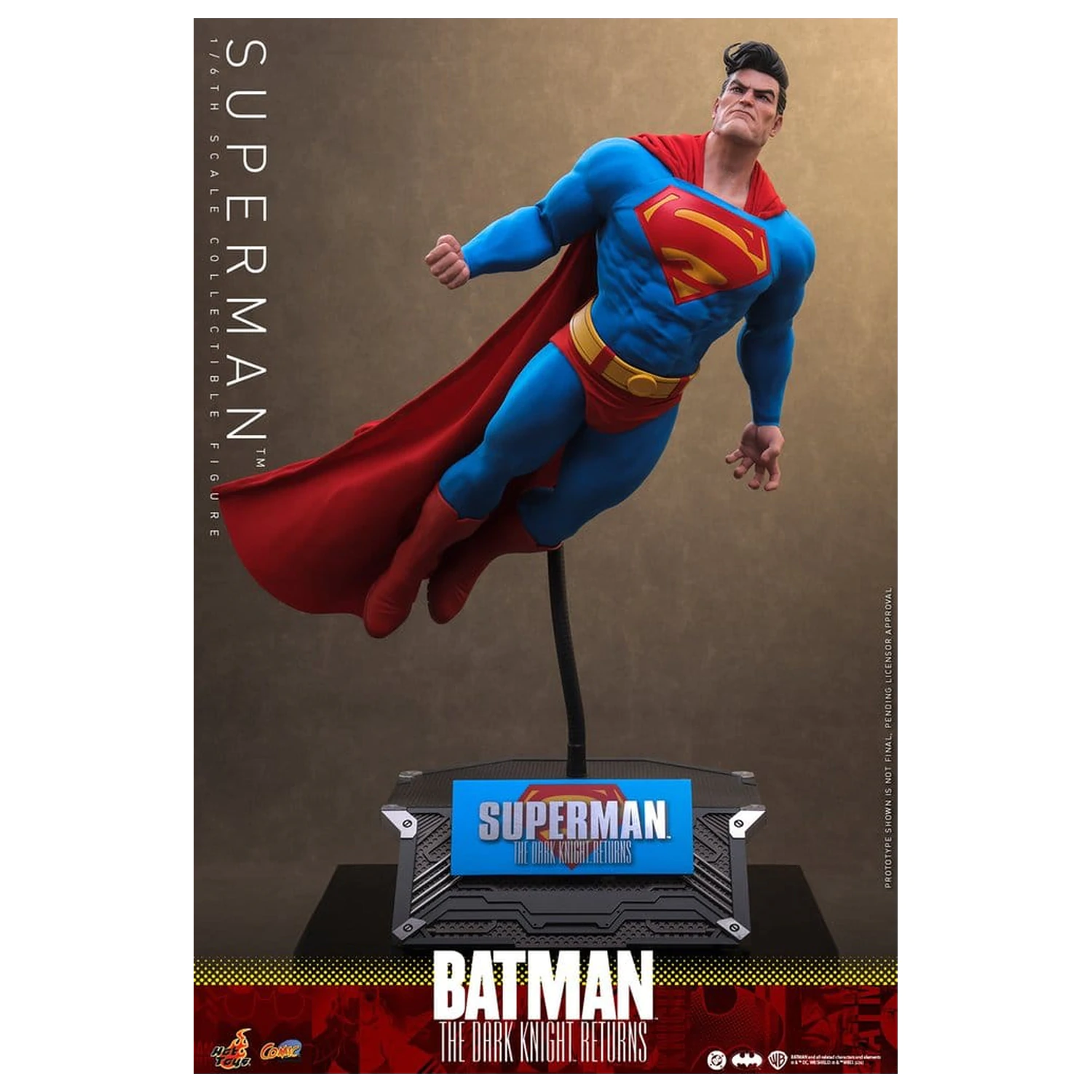 Batman: The Dark Knight Returns Comic Masterpiece akčná figúrka 1/6 Superman 34 cm produktová fotografia