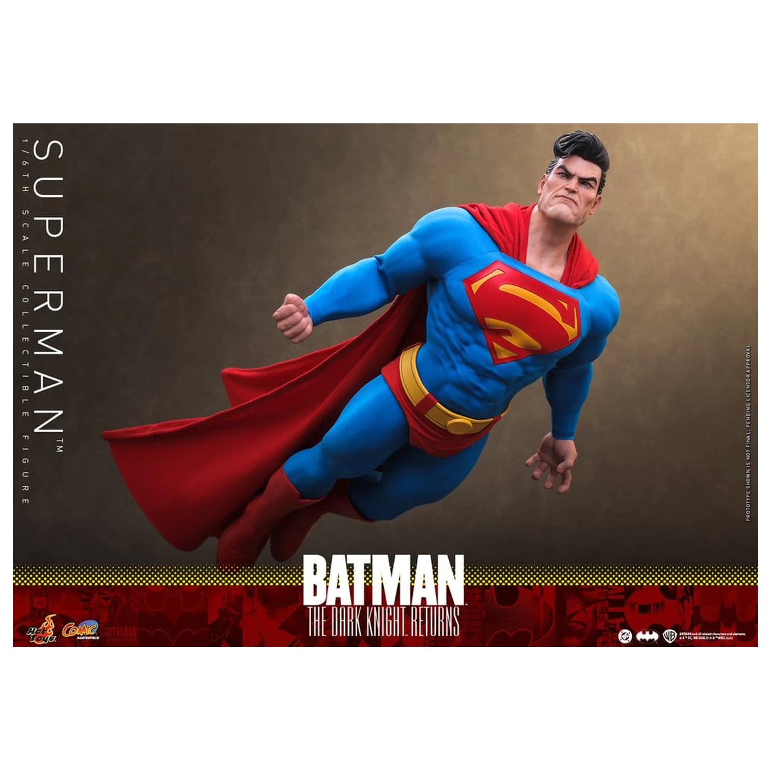 Batman: The Dark Knight Returns Comic Masterpiece akčná figúrka 1/6 Superman 34 cm produktová fotografia