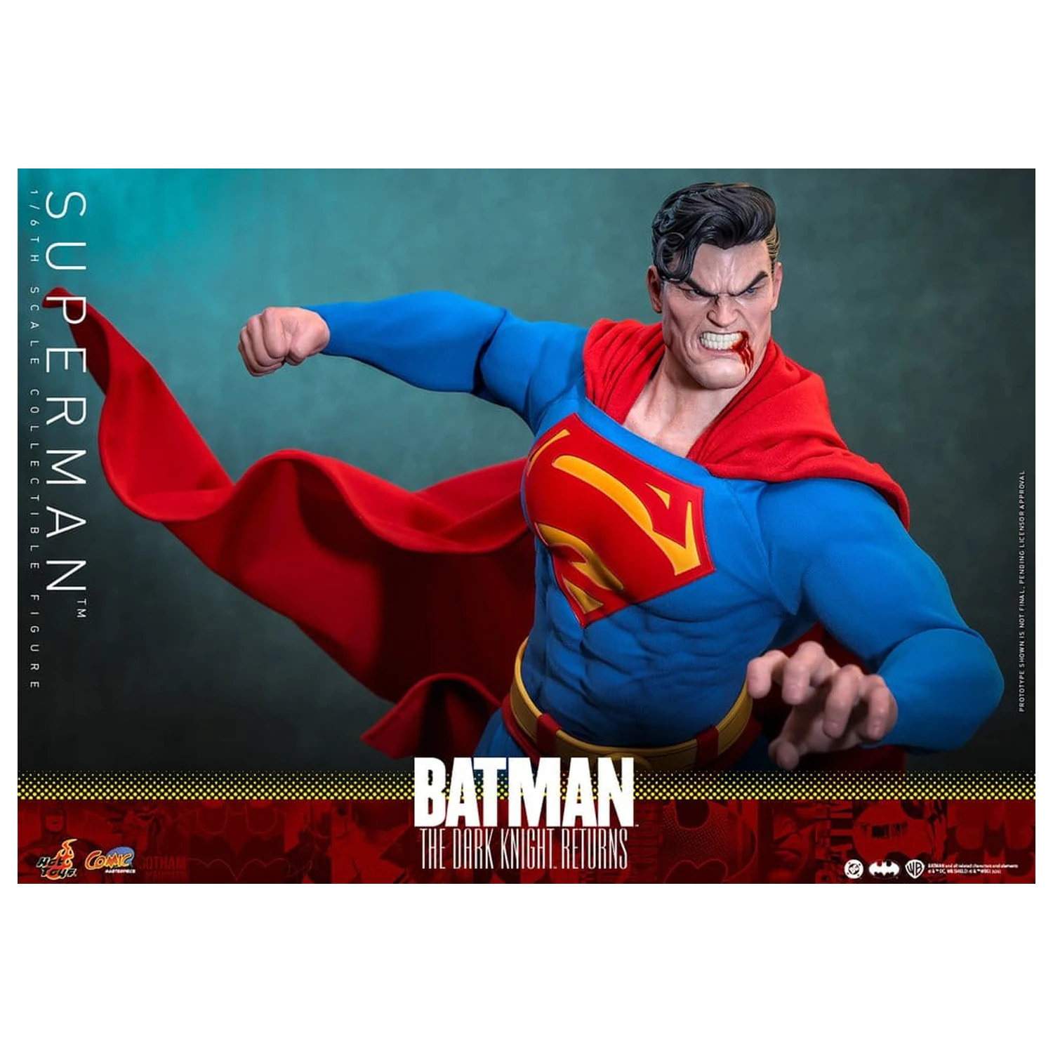 Batman: The Dark Knight Returns Comic Masterpiece akčná figúrka 1/6 Superman 34 cm produktová fotografia