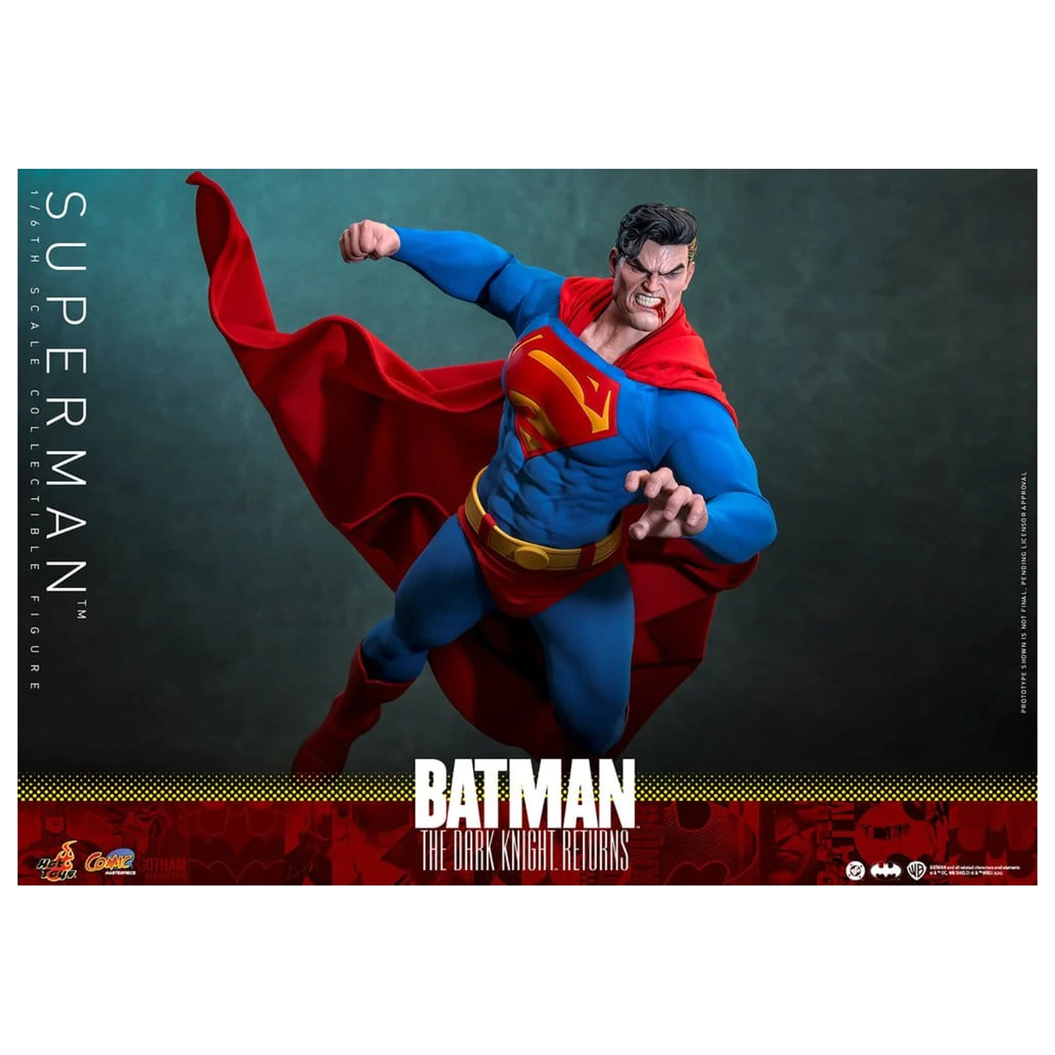 Batman: The Dark Knight Returns Comic Masterpiece akčná figúrka 1/6 Superman 34 cm produktová fotografia