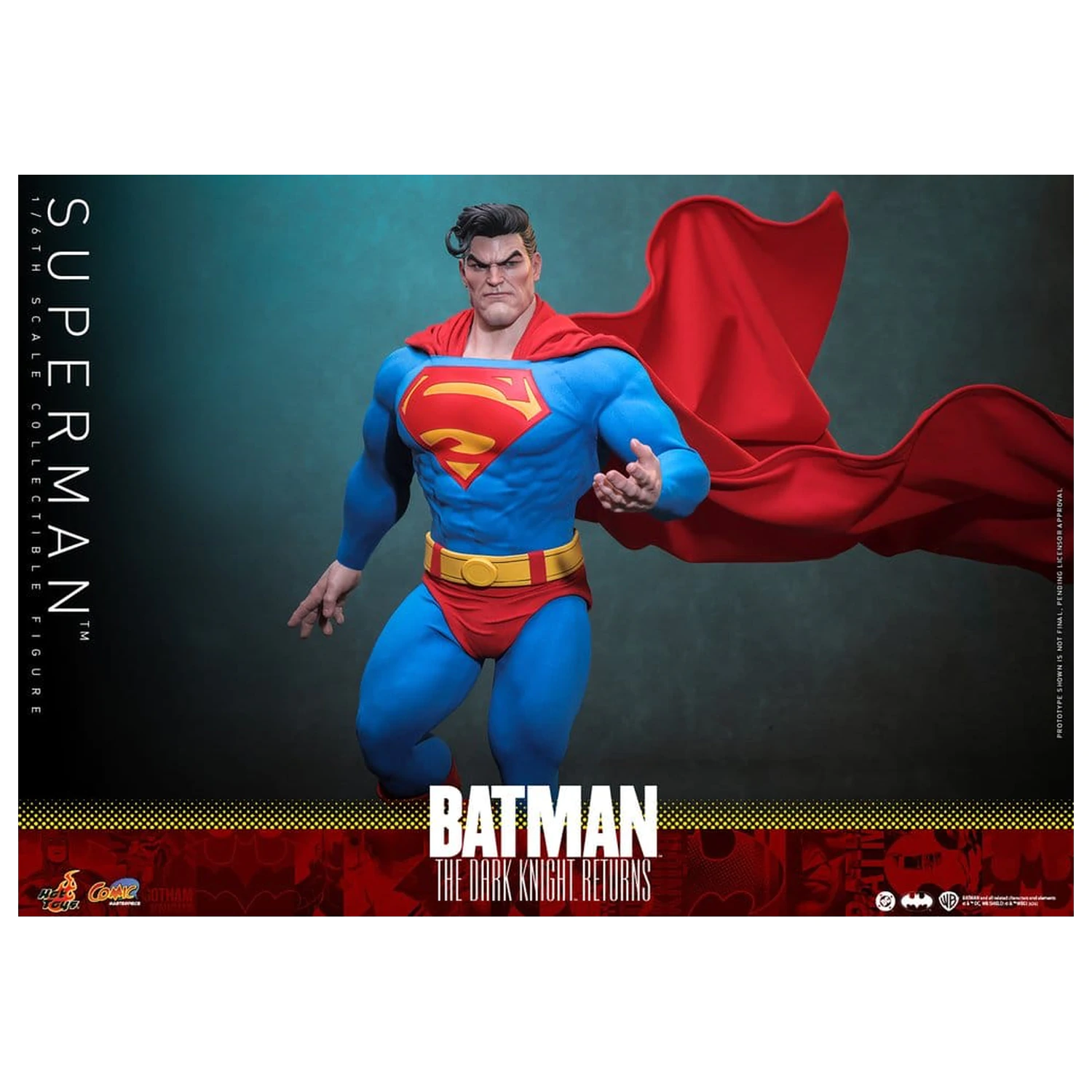 Batman: The Dark Knight Returns Comic Masterpiece akčná figúrka 1/6 Superman 34 cm produktová fotografia
