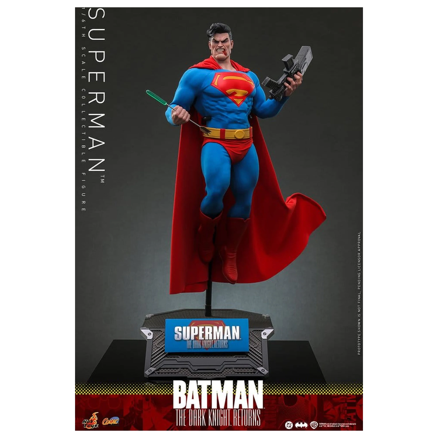 Batman: The Dark Knight Returns Comic Masterpiece akčná figúrka 1/6 Superman 34 cm produktová fotografia