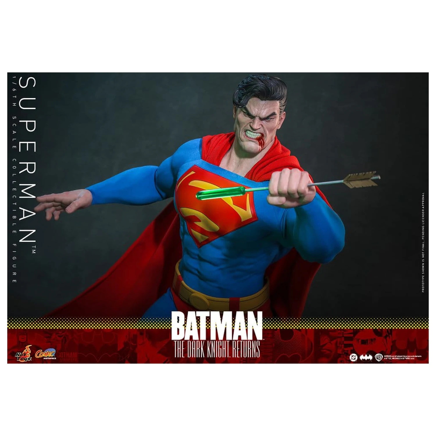 Batman: The Dark Knight Returns Comic Masterpiece akčná figúrka 1/6 Superman 34 cm produktová fotografia